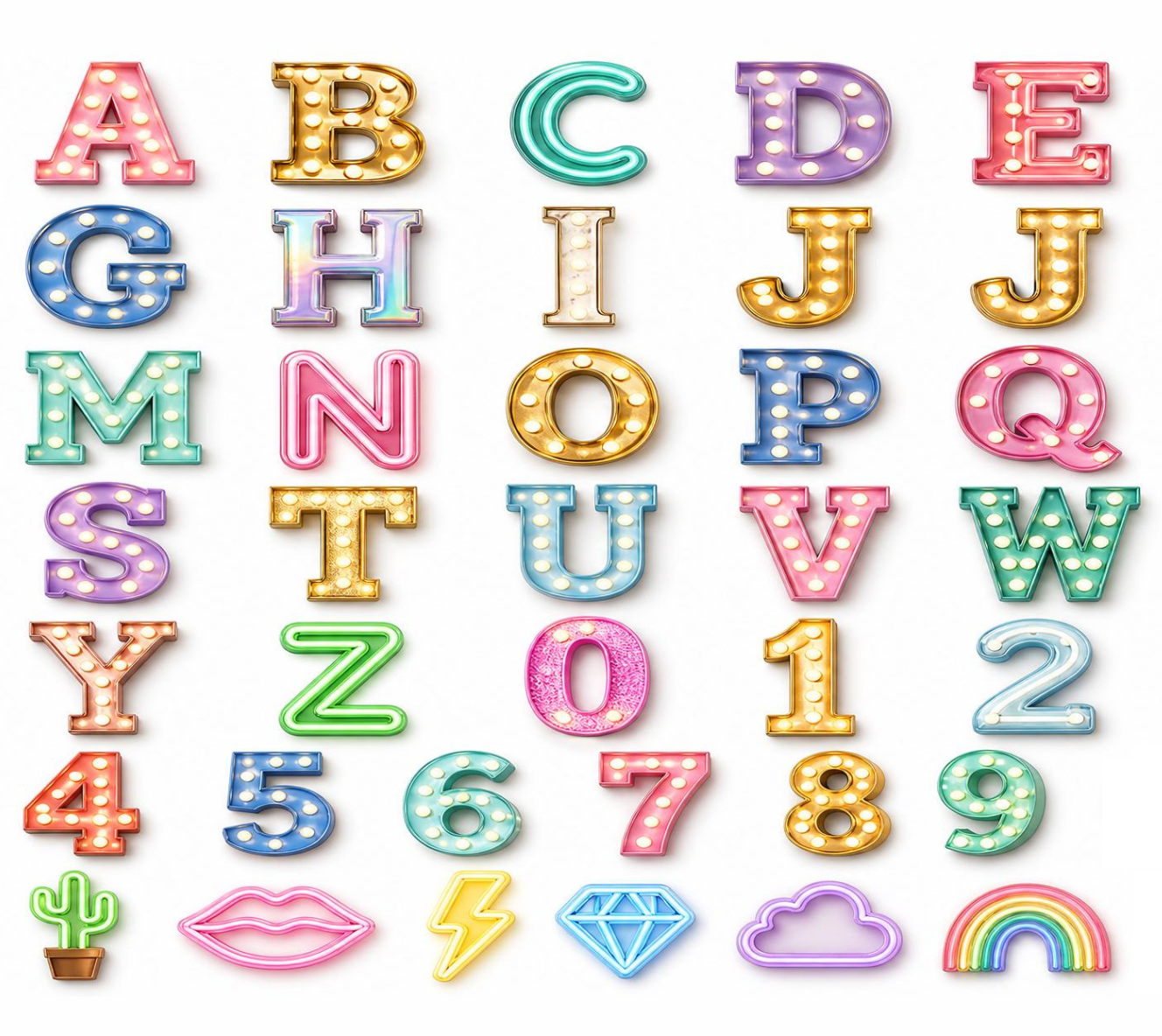 Letters & Marquee