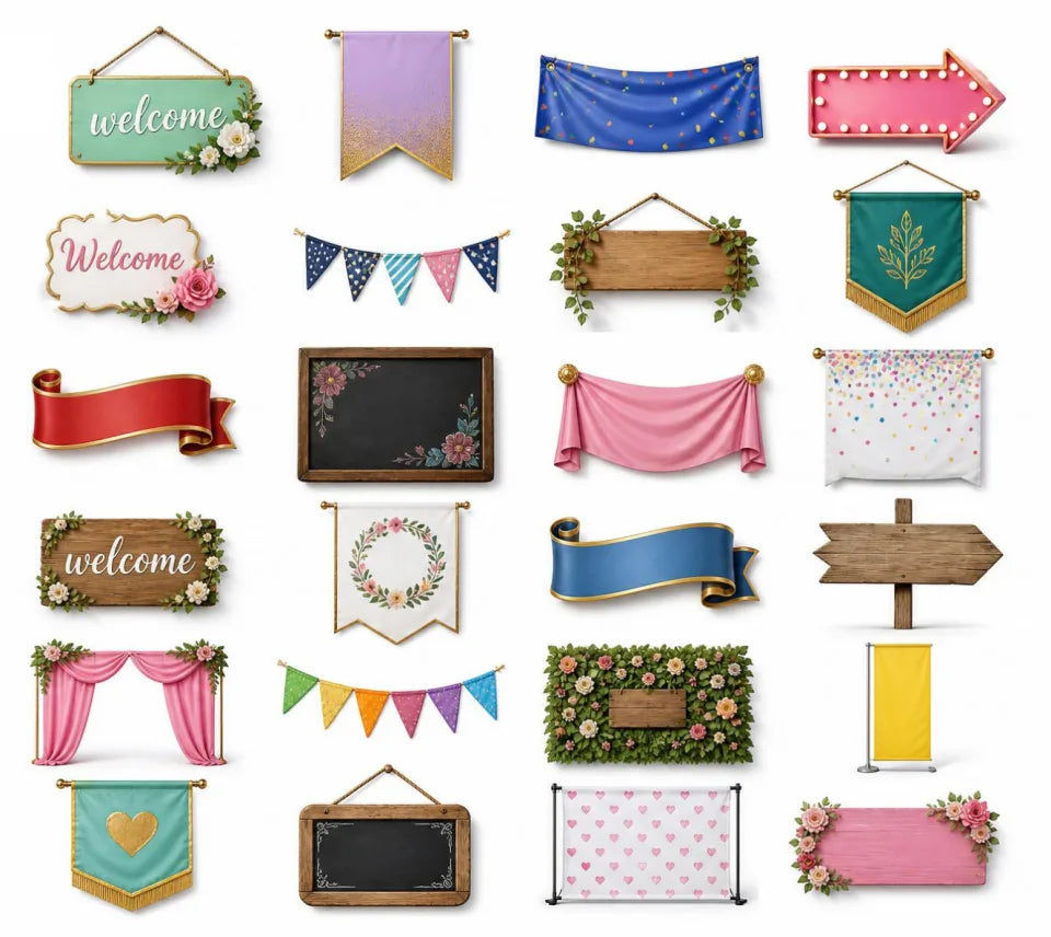 Paper, Banners & Signs
