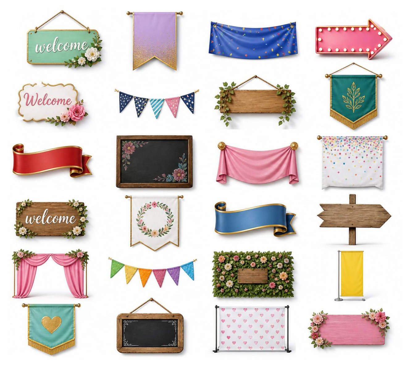 Paper, Banners & Signs